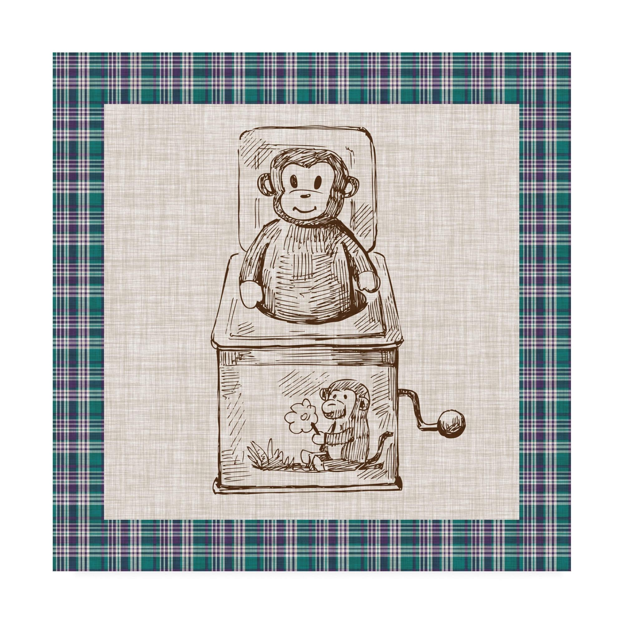 Trademark Fine Art 'Retro Toys I Childrens Art' Canvas Art by Vision Studio