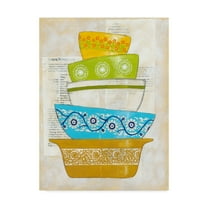 Trademark Fine Art 'Retro Ware IV' Canvas Art by Chariklia Zarris