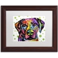 thumbnail image 1 of Trademark Fine Art "Rhodesian" Canvas Art by Dean Russo, White Matte, Wood Frame, 1 of 3