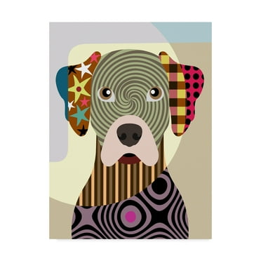 Trademark Fine Art 'Rhodesian Ridgeback' Canvas Art by Lanre Adefioye