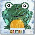 thumbnail image 1 of Trademark Fine Art 'Ribbit the Frog' Canvas Art by Design Turnpike, 1 of 3