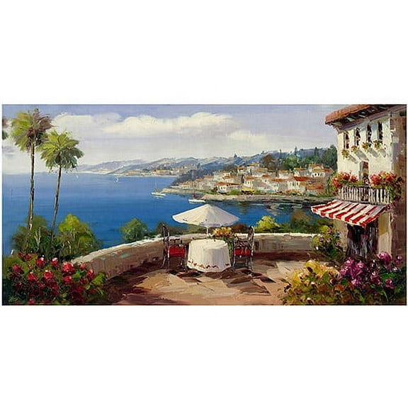 Trademark Fine Art Rio Italian Afternoon 30” x 20” Canvas Art Prints