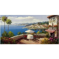 Trademark Fine Art Rio Italian Afternoon 30” x 20” Canvas Art Prints