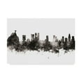 thumbnail image 1 of Trademark Fine Art 'Rio de Janeiro Skyline Brazil Black White' Canvas Art by Michael Tompsett, 1 of 4