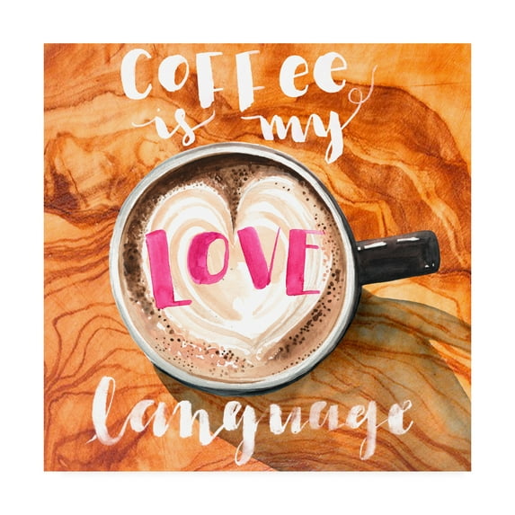 Trademark Fine Art 'Rise & Grind I' Canvas Art by Jennifer Paxton Parker