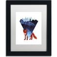 thumbnail image 1 of Trademark Fine Art 'Risky Road' Canvas Art by Robert Farkas, White Matte, Black Frame, 1 of 4