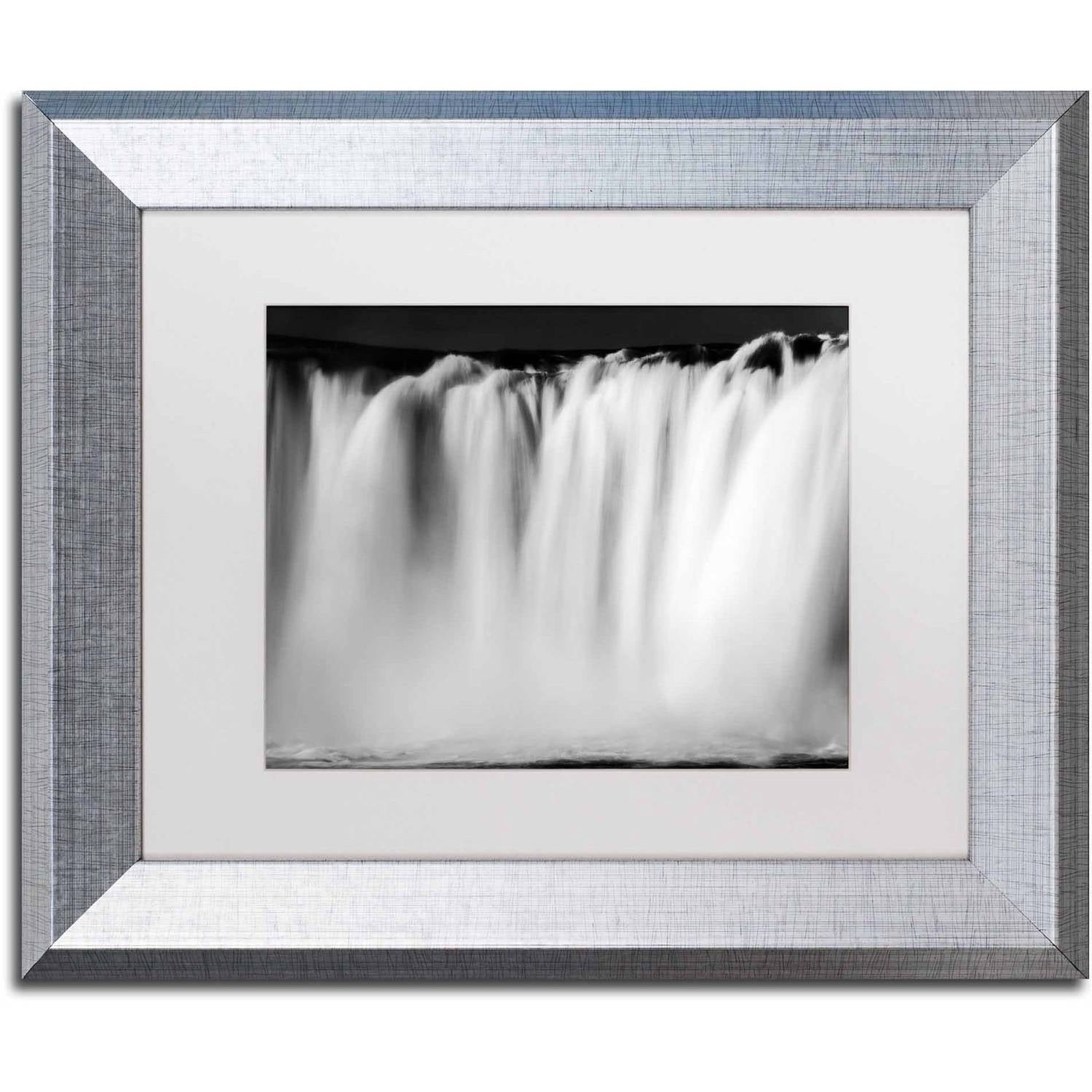 Trademark Fine Art 'River Flows in You' Canvas Art by Philippe Sainte-Laudy, White Matte, Silver Frame