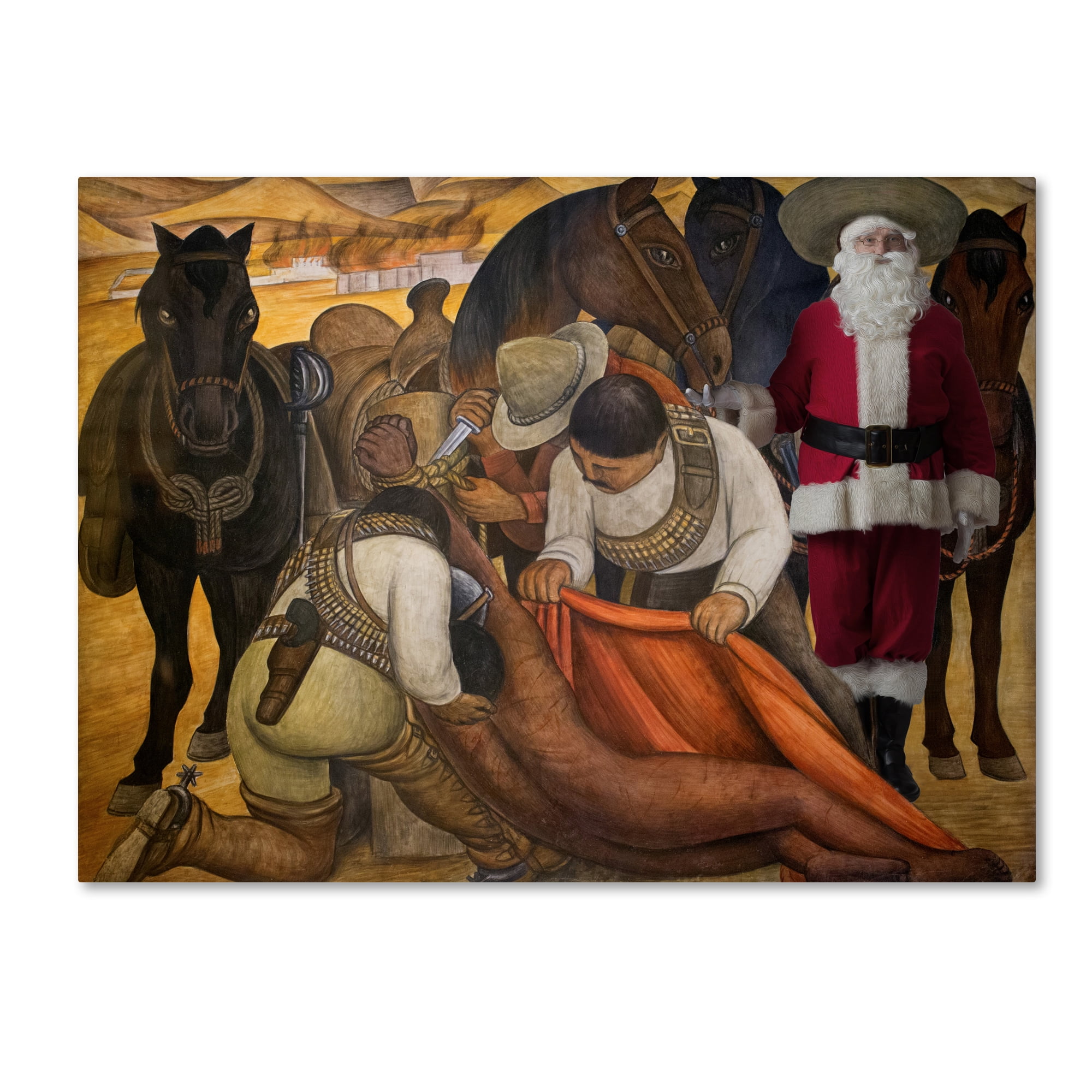 Trademark Fine Art 'Rivera-Liberation Of The Peon' Canvas Art by Ed Wheeler