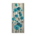 thumbnail image 1 of Trademark Fine Art 'Roadside Flowers I Blue Crop' Canvas Art by Silvia Vassileva, 1 of 3
