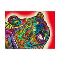 Trademark Fine Art 'Roaring Bear' Canvas Art by Dean Russo