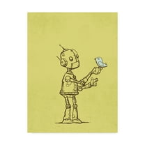Trademark Fine Art 'Robot Bird' Canvas Art by Michael Murdock