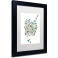 thumbnail image 1 of Trademark Fine Art "Robot City" Canvas Art by Carla Martell, White Matte, Black Frame, 1 of 5