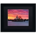 thumbnail image 1 of Trademark Fine Art "Rock Ablaze" Canvas Art by Michael Blanchette Photography Black Matte, Black Frame, 1 of 4