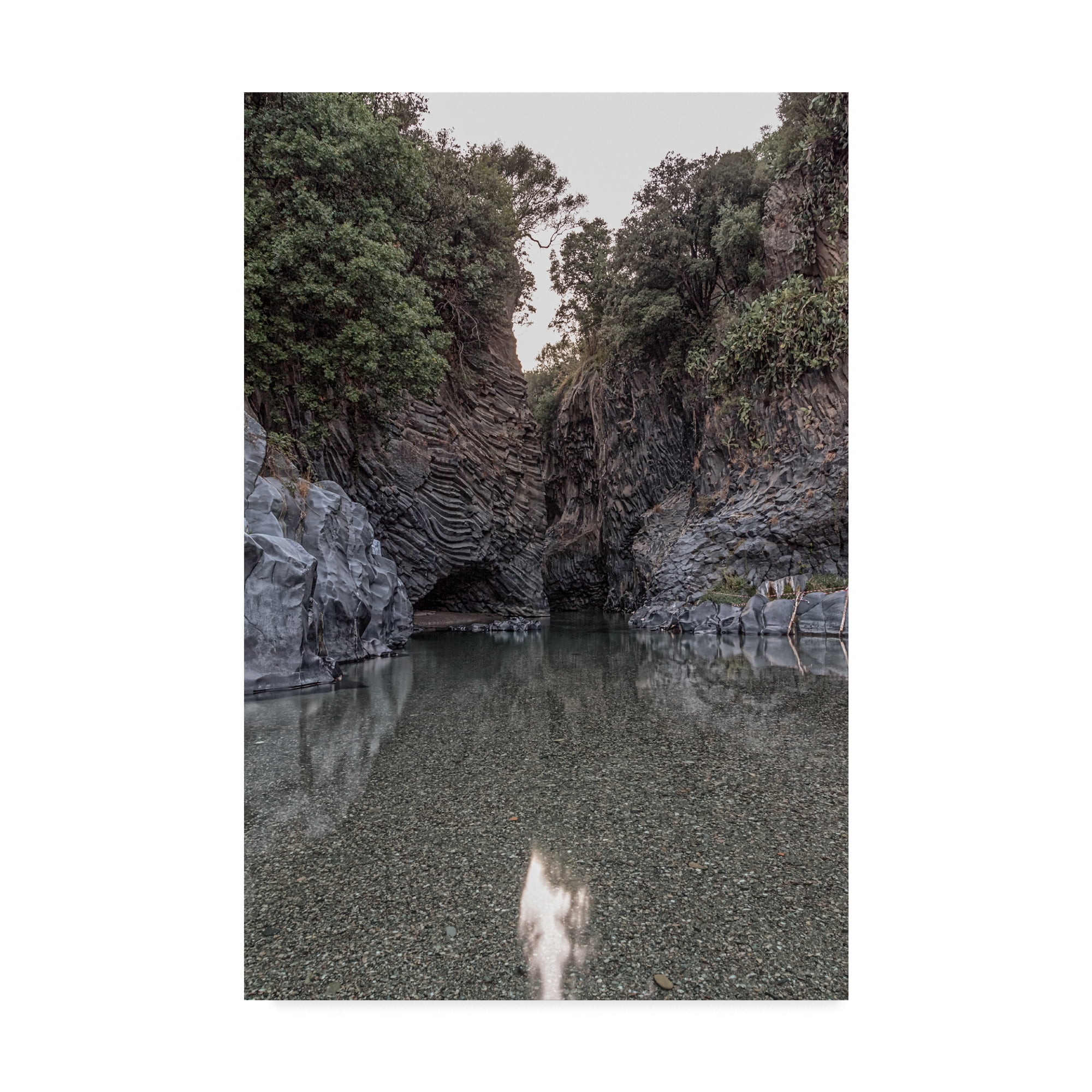Trademark Fine Art 'Rock Pool' Canvas Art by Giuseppe Torre