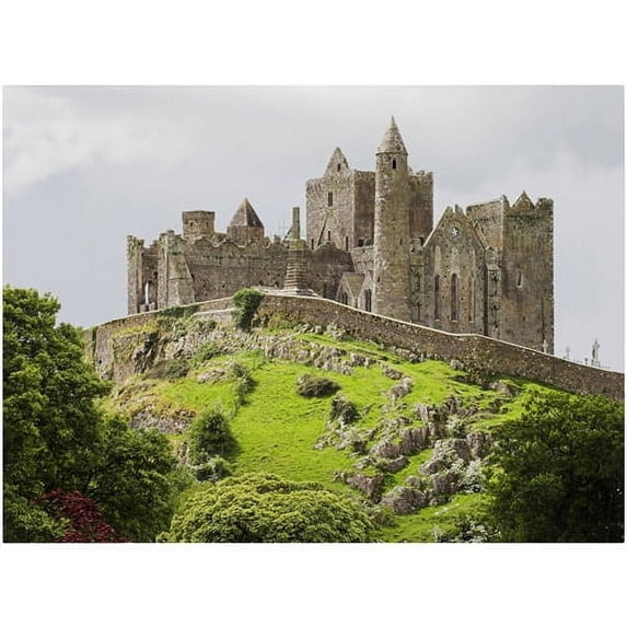 Trademark Fine Art Pierre Leclerc Rock of Cashel Ireland Canvas Wall Art - 22x32