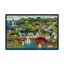 Trademark Fine Art 'Rockport' Canvas Art by Anthony Kleem
