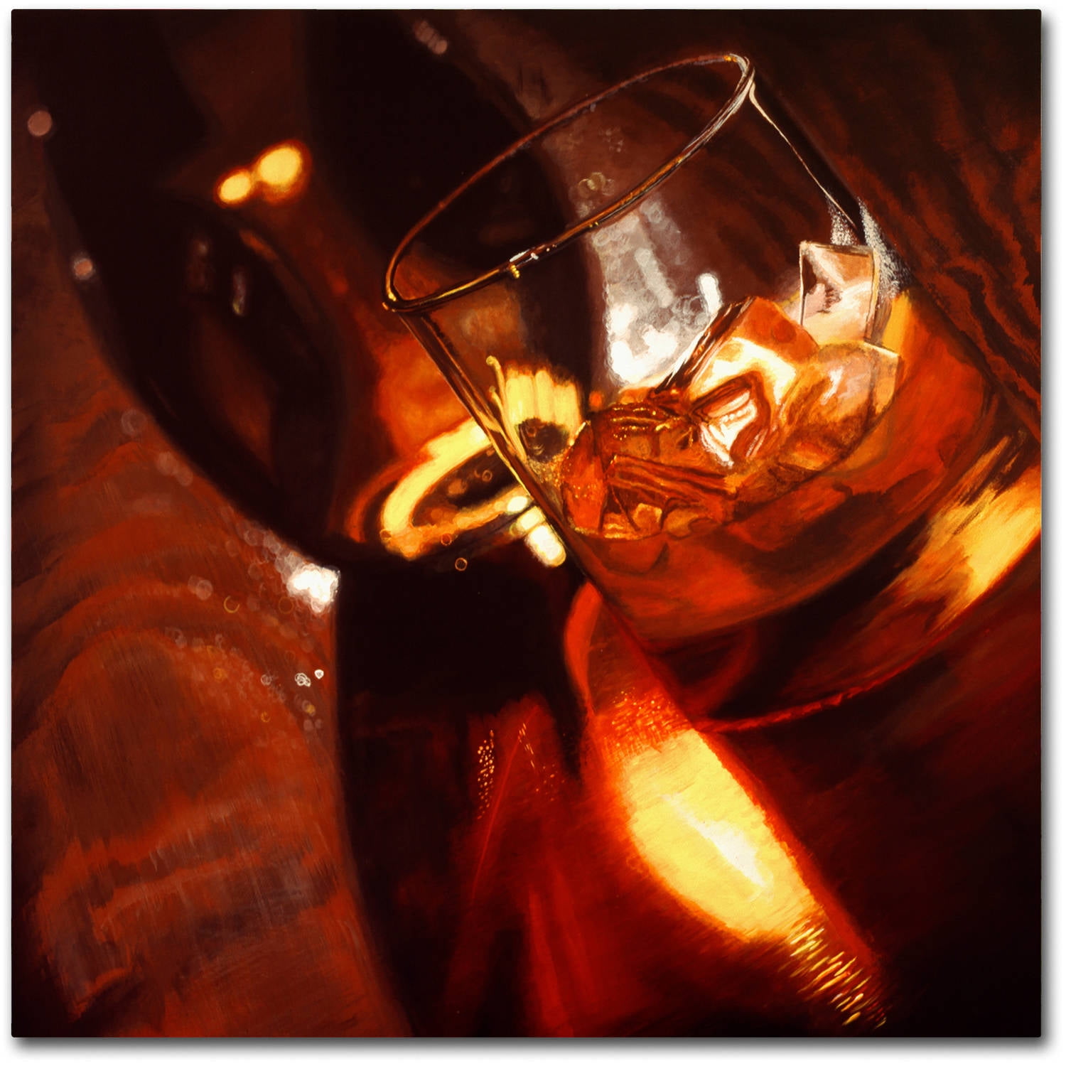 Trademark Fine Art Roderick Stevens 'On the Rocks' 14 x 14 (RS005-C1414GG)