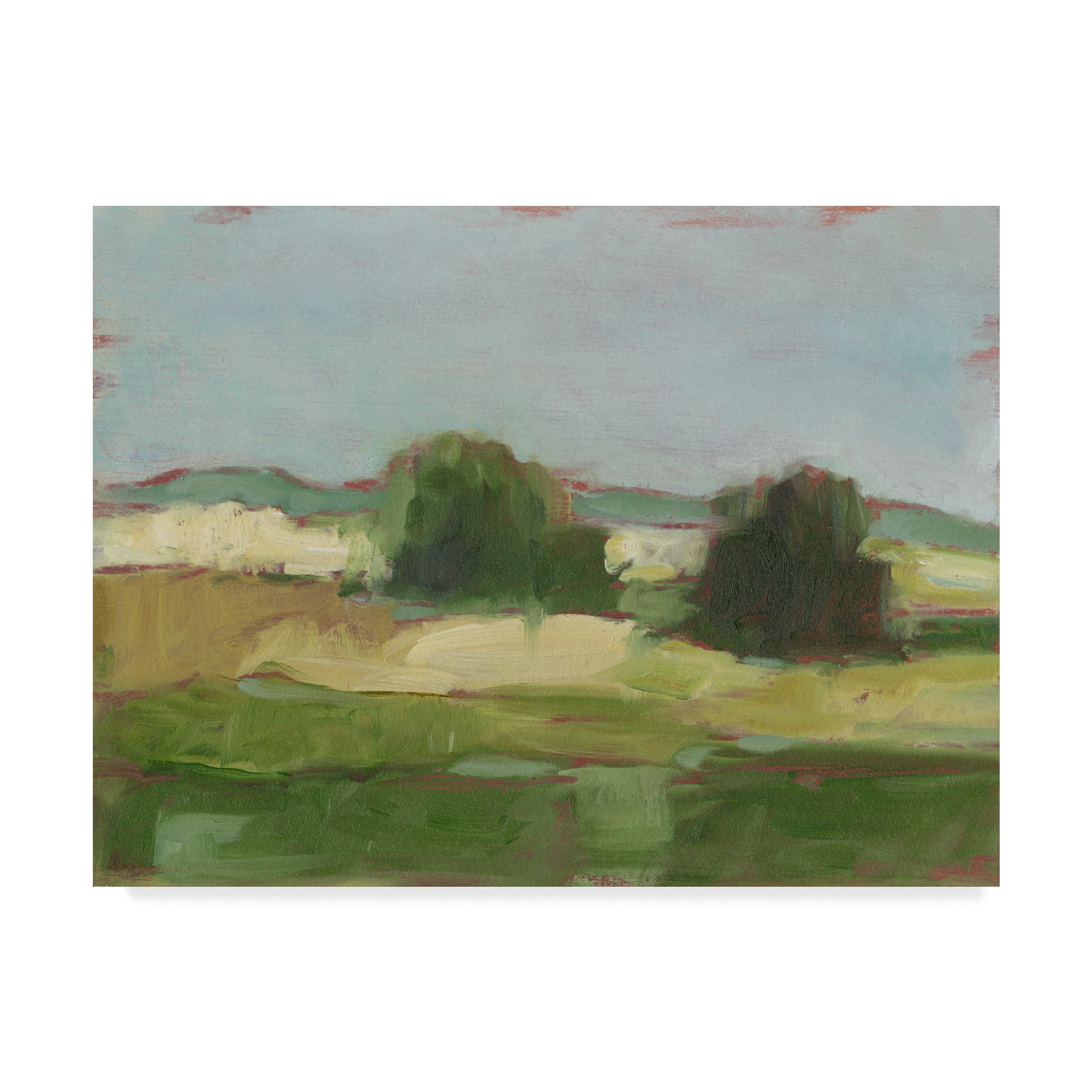 Ethan Harper Green Landscape Canvas Art 18 x 24