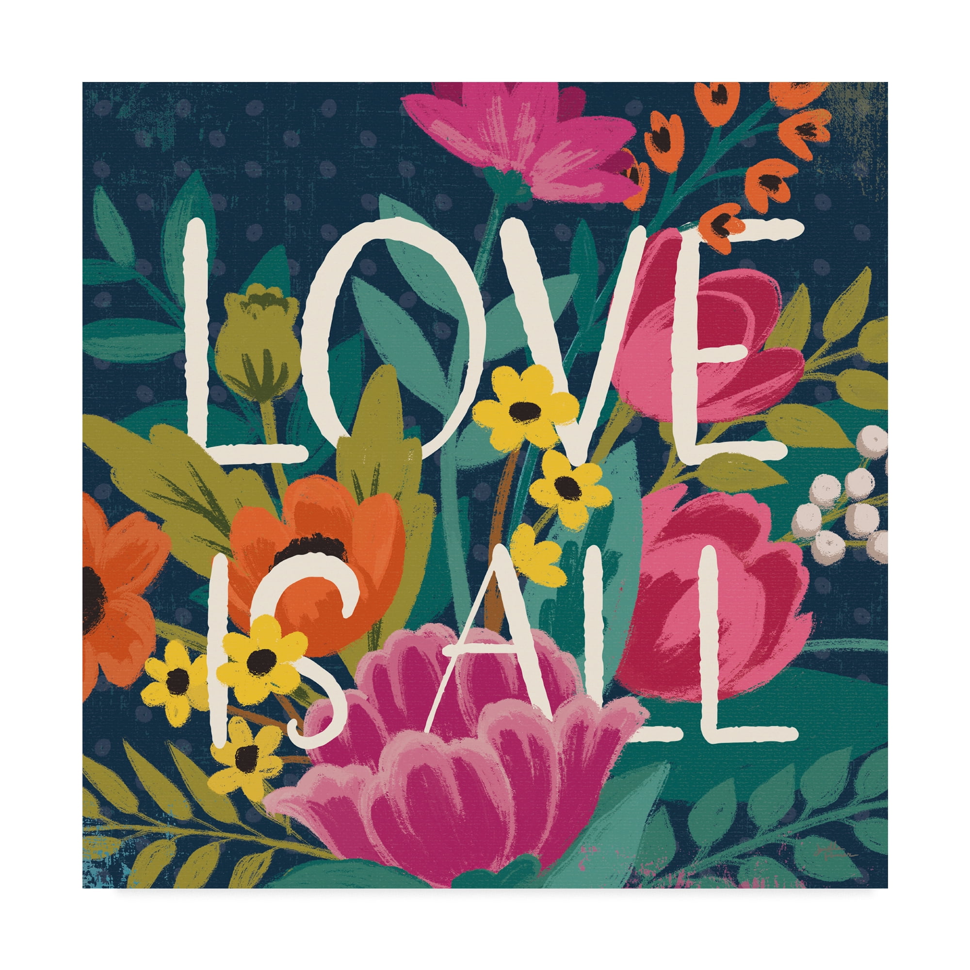 Trademark Fine Art 'Romantic Luxe IV' Canvas Art by Janelle Penner
