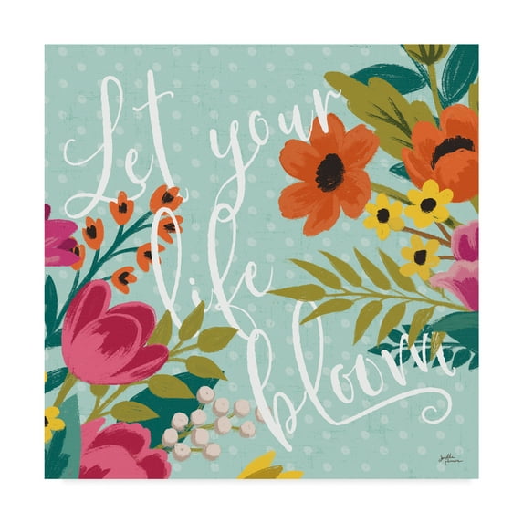 Trademark Fine Art 'Romantic Luxe X' Canvas Art by Janelle Penner