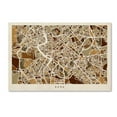 thumbnail image 1 of Trademark Fine Art "Rome Italy Street Map" Canvas Art by Michael Tompsett, 1 of 3