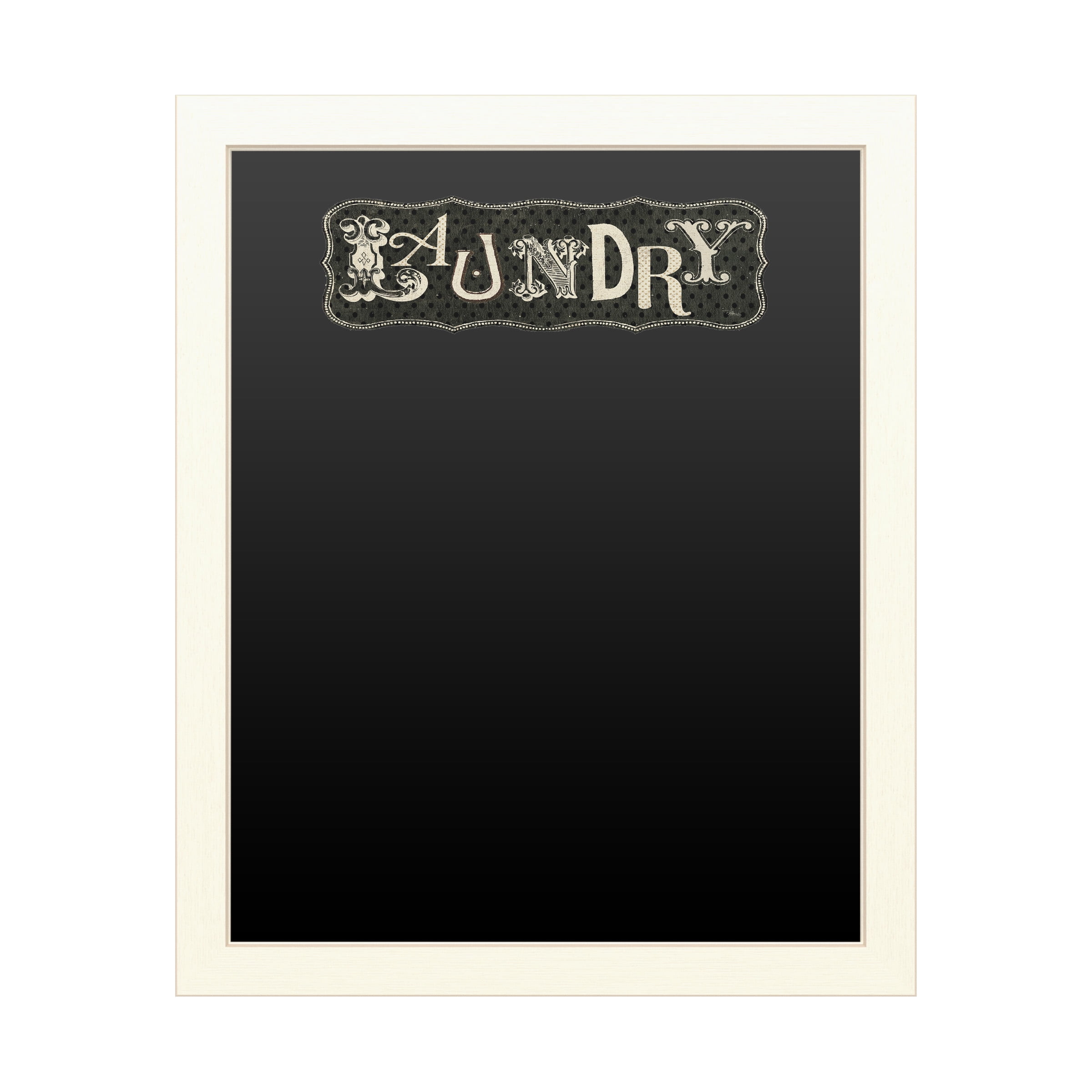 Trademark Fine Art 'Room Signs I - Laundry' Chalkboard by Pela Studio