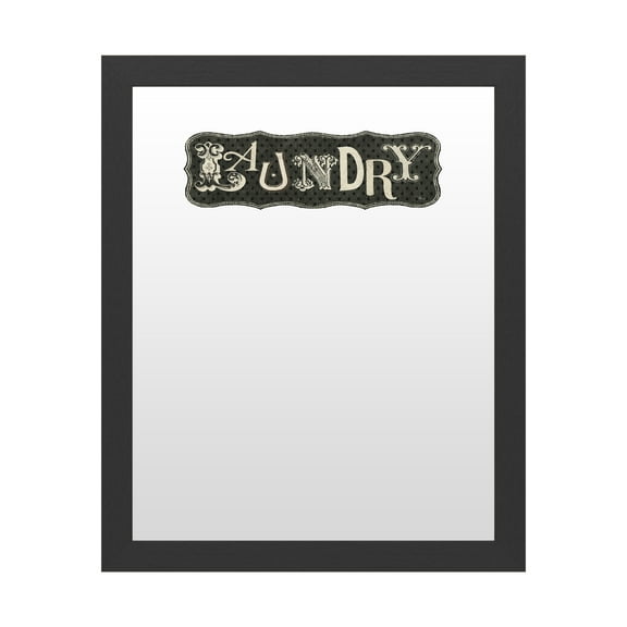 Trademark Fine Art 'Room Signs I - Laundry' Markerboard by Pela Studio