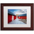 thumbnail image 1 of Trademark Fine Art "Rorbus Village" Canvas Art by Philippe Sainte-Laudy, White Matte, Wood Frame, 1 of 4