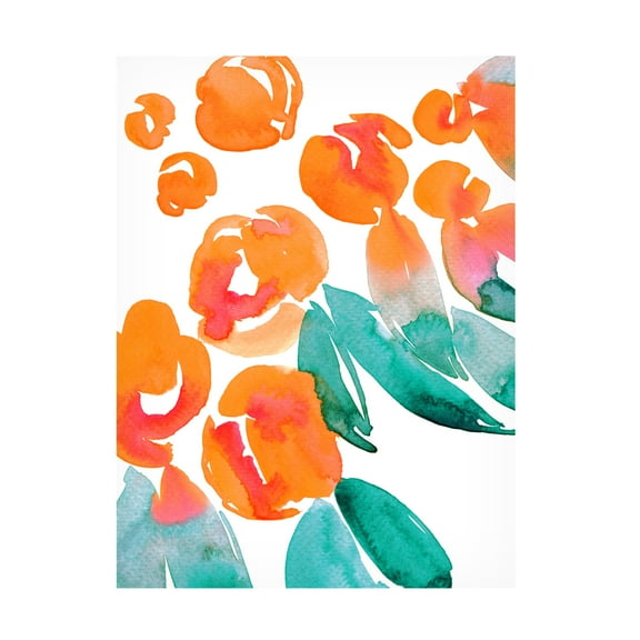 Trademark Fine Art Rosana Laiz Blursbyai Alicia bouquet II Canvas Wall Art