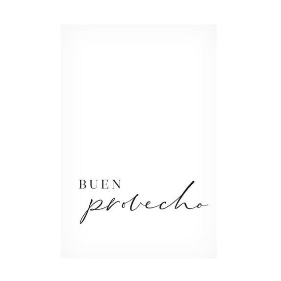 Trademark Fine Art Rosana Laiz Blursbyai Buen provecho Canvas Wall Art