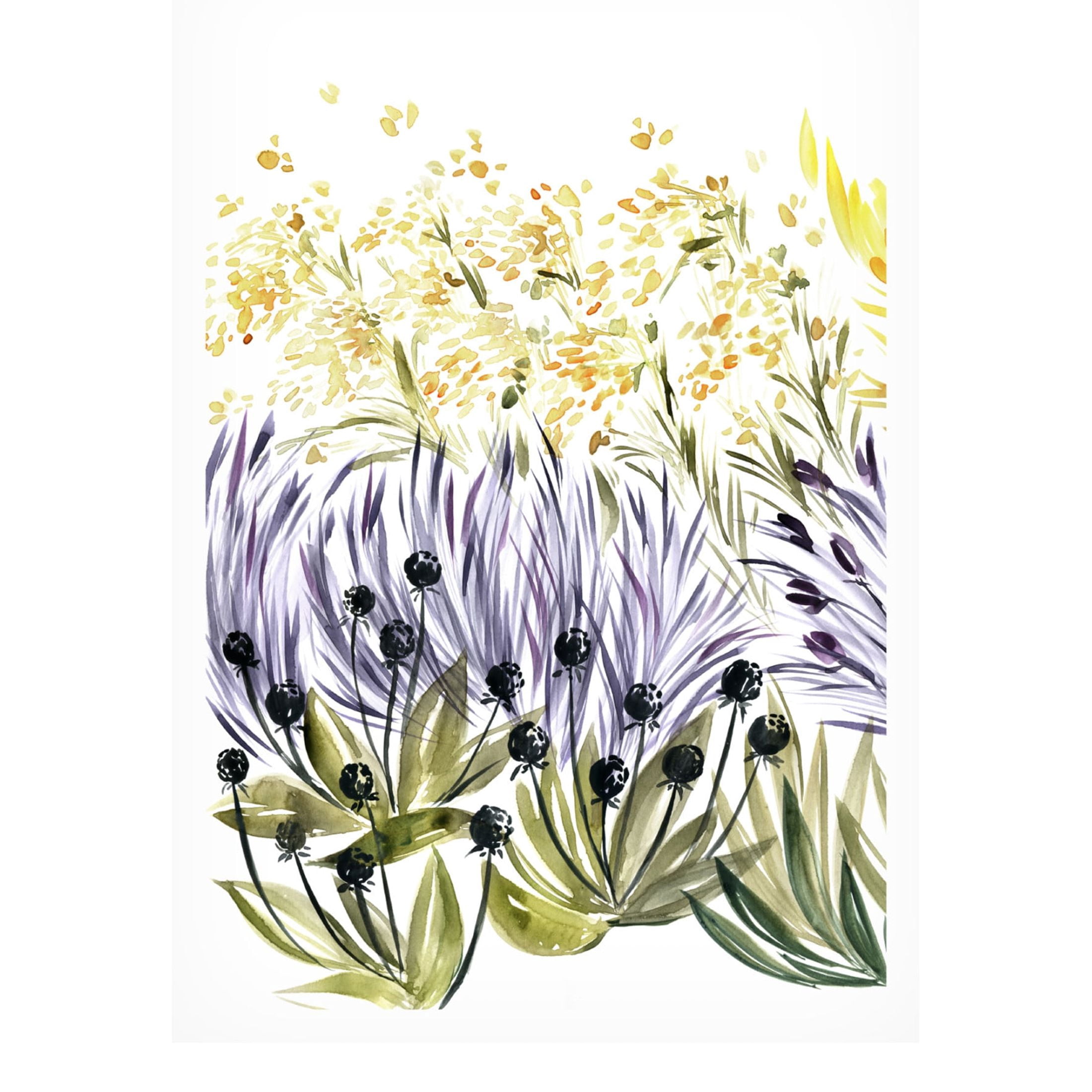 Trademark Fine Art Rosana Laiz Blursbyai Elisa's garden left Canvas Wall Art