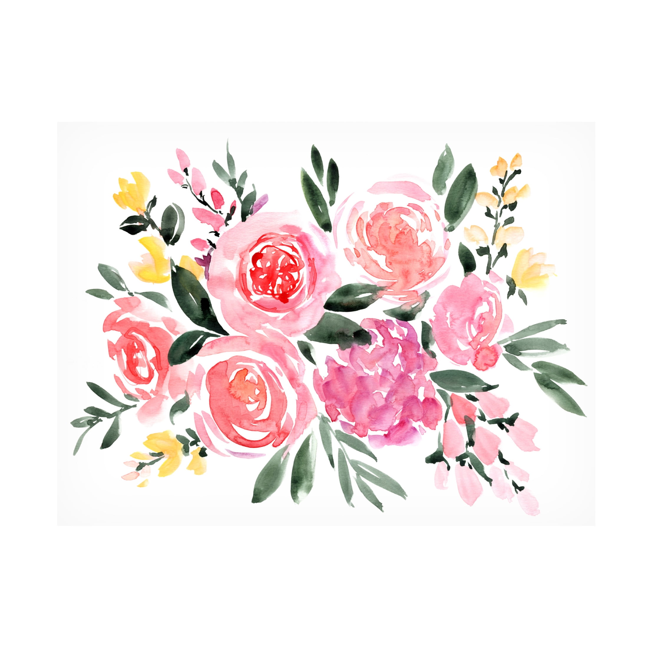Trademark Fine Art Rosana Laiz Blursbyai Janis bouquet Canvas Wall Art