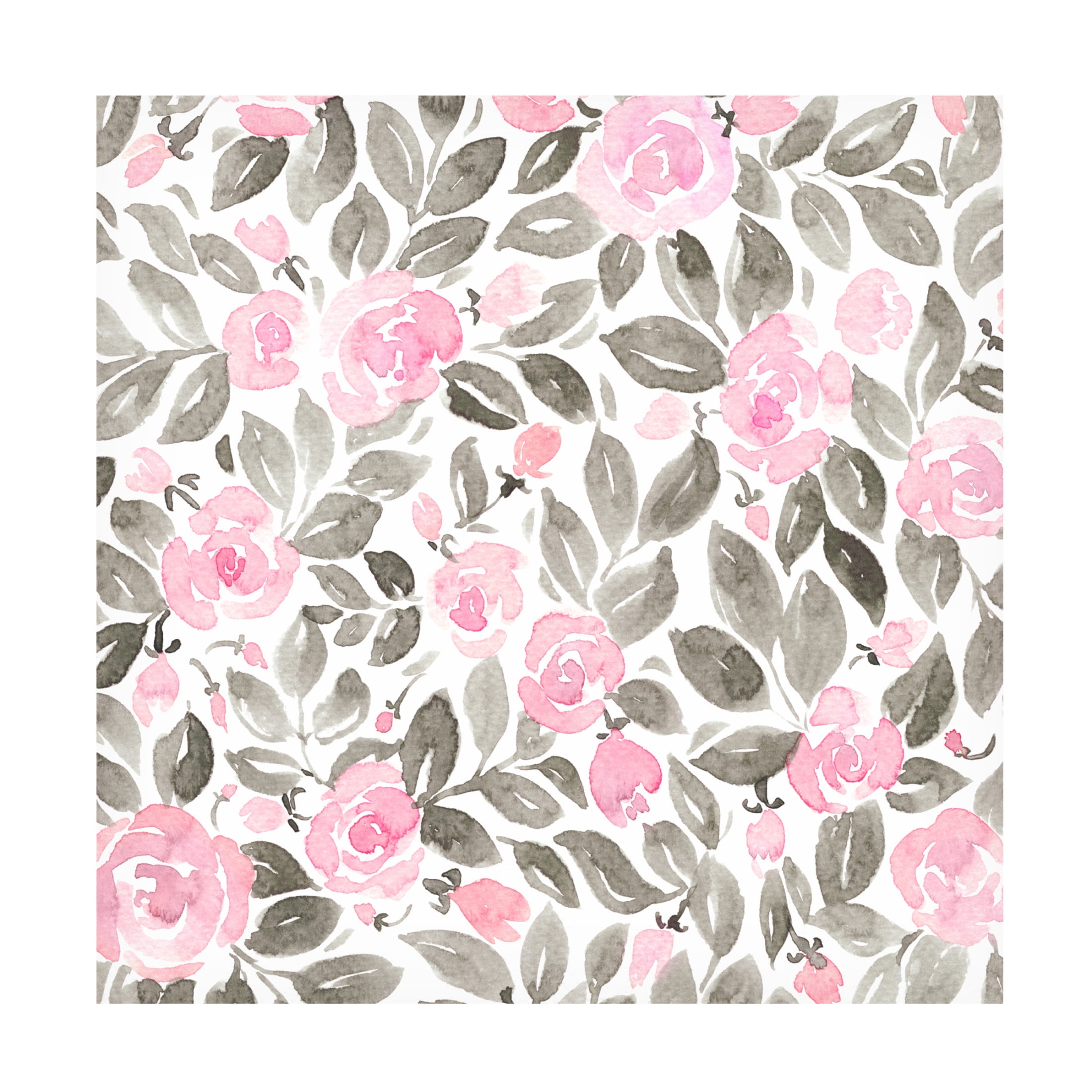 Trademark Fine Art Rosana Laiz Blursbyai Miriam flowers in pink Canvas Wall Art