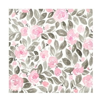 Trademark Fine Art Rosana Laiz Blursbyai Miriam flowers in pink Canvas Wall Art