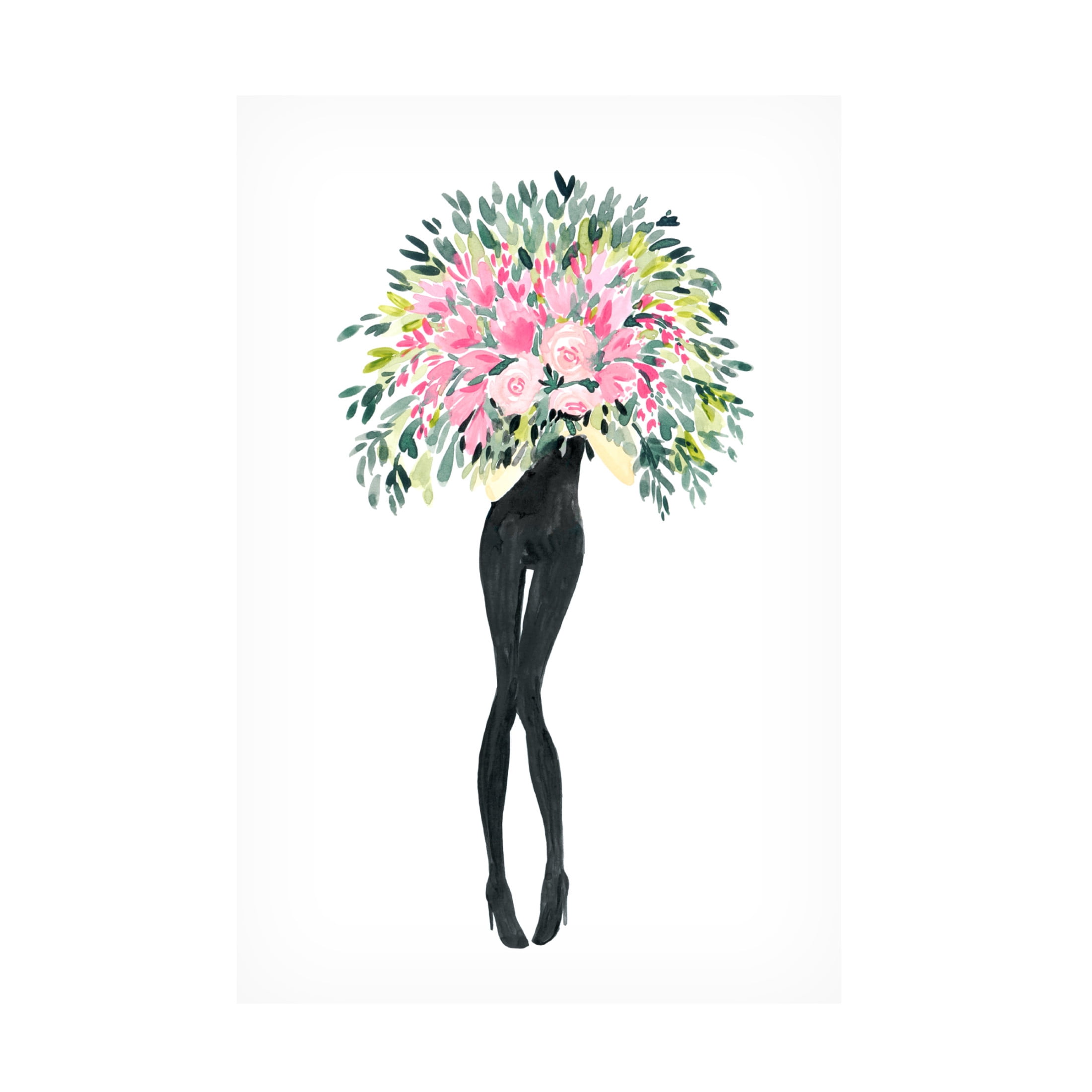 Trademark Fine Art Rosana Laiz Blursbyai Miss bouquet I Canvas Wall Art