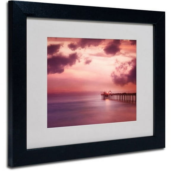 Trademark Fine Art "Rose Bonbon" Matted Framed Art by Philippe Sainte-Laudy