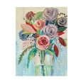 thumbnail image 1 of Trademark Fine Art 'Roseate Posy I' Canvas Art by Grace Popp, 1 of 4