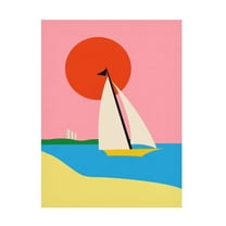 Trademark Fine Art Rosi Feist Baltic Sea Canvas Wall Art