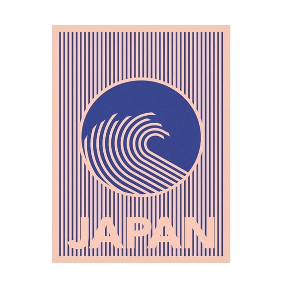 Trademark Fine Art Rosi Feist  Great Wave of Japan Canvas Wall Art