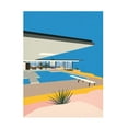 thumbnail image 1 of Trademark Fine Art Rosi Feist  La Stahl House Canvas Wall Art, 1 of 4