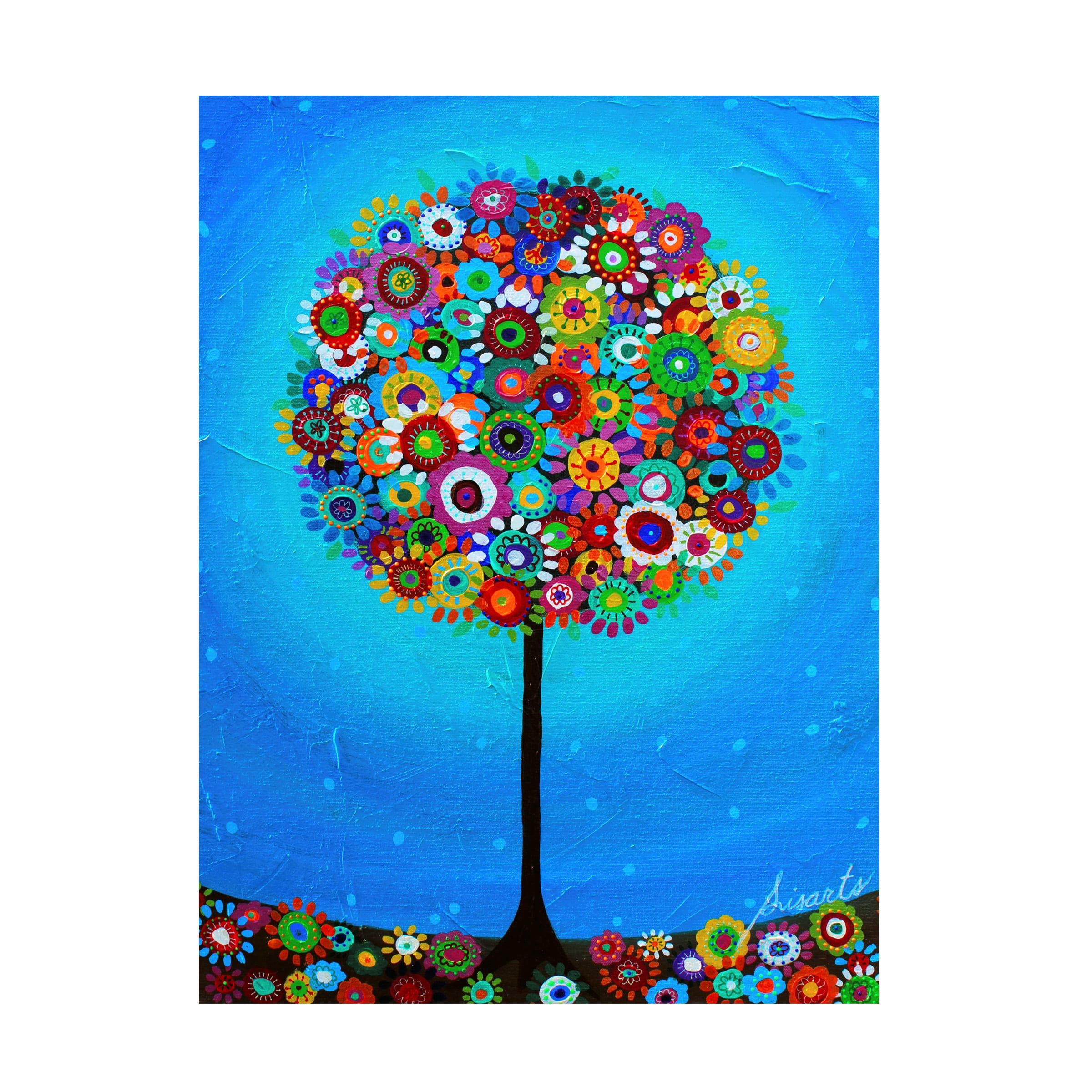 Trademark Fine Art 'Rossmoor's Tree Of Life' Canvas Art by Prisarts