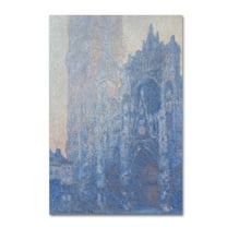 Trademark Fine Art 'Rouen Cathedral Facade' Canvas Art by Monet