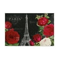 thumbnail image 1 of Trademark Fine Art 'Rouge Paris I Black' Canvas Art by Katie Pertiet, 1 of 4