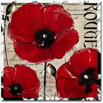 Trademark Fine Art "Rouge Two" Canvas Art by Color Bakery