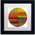 thumbnail image 1 of Trademark Fine Art "Round 4.0" Canvas Art by Michelle Calkins, White Matte, Black Frame, 1 of 4