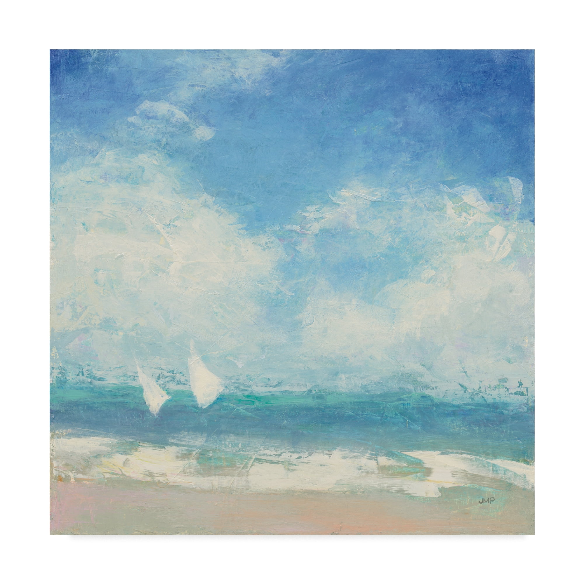Trademark Fine Art 'Rounding the Buoy' Canvas Art by Julia Purinton