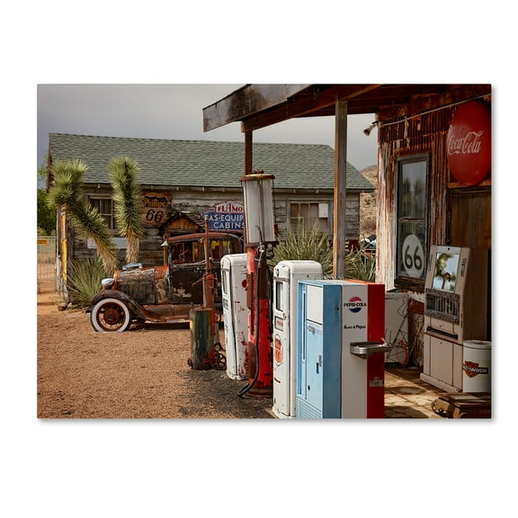 Trademark Fine Art 'Rt 66 Fun Run' Canvas Art by Mike Jones Photo