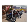 thumbnail image 1 of Trademark Fine Art 'Rt 66 Fun Run Oatman Motorcycles' Canvas Art by Mike Jones Photo, 1 of 3