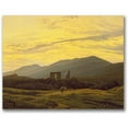 thumbnail image 1 of Trademark Fine Art "Ruins In The Riesengebirge" Canvas Wall Art by Caspar Friedrich, 1 of 2