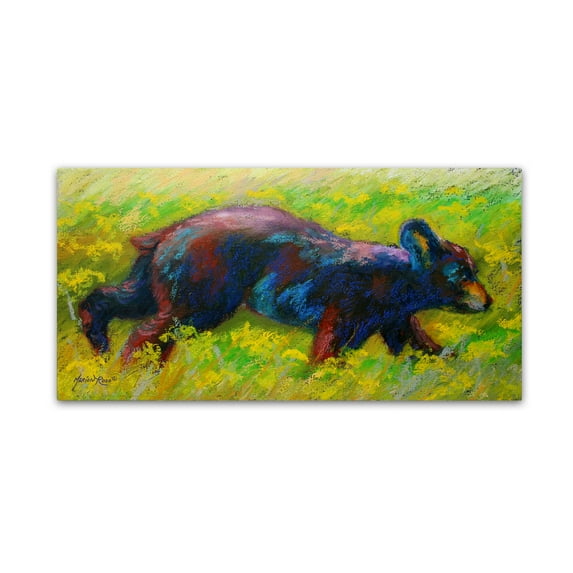 Trademark Fine Art 'Run Free Cub' Canvas Art by Marion Rose